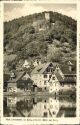 Foto-AK - Bad Liebenzell - Blick zur Burg