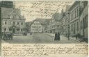 Postkarte - Bretten - Marktplatz