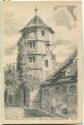 Postkarte - Hirsau - Glockenturm