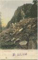Postkarte - Baden-Baden - Die Felsen