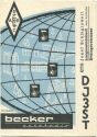 QSL - Funkkarte - DJ3ST - Kuppenheim