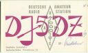 Postkarte - QSL - Funkkarte - DJ5DZ