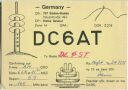 QSL - QTH - Funkkarte - DC6AT - Baden-Baden