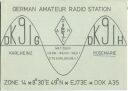 QSL - QTH - Funkkarte - DK9IH - Karlsruhe