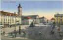 Postkarte - Karlsruhe - Marktplatz