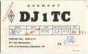 QSL - QTH - Funkkarte - DJ1TC - Karlsruhe