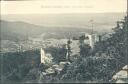 Baden-Baden - Blick vom alten Schloss - Postkarte