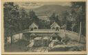 Postkarte - Baden-Baden - Merkurbahn - mittlere Station 20er Jahre