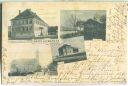 Postkarte - Marlen - Ochsen - Bahnhof - Rheinwärterhaus