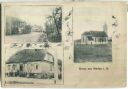 Postkarte - Marlen - Hauptstrasse - Gasthaus Schwarzmann