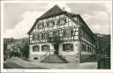Ansichtskarte - 77794 Lautenbach - Gasthaus zum Schwanen - Inhaber Ott Sester