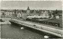 Konstanz - Rheinbrücke - Dampflokomotive - Foto-AK