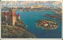Meersburg - Insel Mainau - Konstanz - Künstler-Postkarte