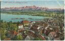 Postkarte - Konstanz mit Kreuzlingen