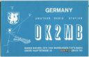 QSL - Funkkarte - DK2MB - Wurmlingen