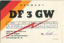 QSL - Funkkarte - DF3GW - Villingen