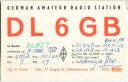 QSL - QTH - Funkkarte - DL6GB - Singen