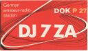 QSL - QTH - Funkkarte - DJ7ZA - Schramberg