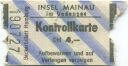 Insel Mainau Bodensee - Eintrittskarte