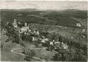 Lörrach - Burgruine Rötteln - Luftbild - Foto-AK