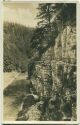 Ansichtskarte - Wutachschlucht - Felsengalerie