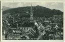 Postkarte - Freiburg - Panorama vom Theater