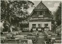 Freiburg - Waldrestaurant Jägerhäusle - Inhaber Max Peter - Foto-AK Großformat