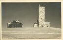 Foto-AK - Feldberg - Feldbergturm mit Gasthaus