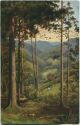 Postkarte - Durchblick ins Tal - Schwarzwaldserie
