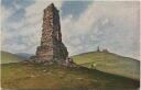 Bismarckdenkmal auf dem Feldberg - Aquarell-Künstlerkarte