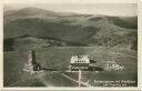 Feldbergturm mit Gasthaus vom Flugzeug aus - Foto-AK