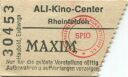 Ali-Kino-Center Rheinfelden - Kinokarte