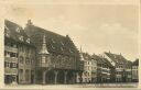 Foto-Ak - Freiburg - Alte Häuser am Münsterplatz