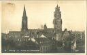 Foto-AK - Freiburg - Münster mit Schwabentor