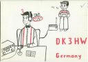 QSL - QTH - Funkkarte - DK3HW - Wehr