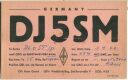 QSL - QTH - Funkkarte - DJ5SM - Waldkirch