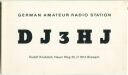 QSL - QTH - Funkkarte - DJ3HJ - Breisach