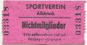 Sportverein Albbruck - Eintrittskarte Nichtmitglieder