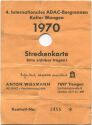 4. Internationales ADAC-Bergrennen 1970 - Streckenkarte