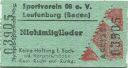 Sportverein 08 e.V. Laufenburg (Baden) - Eintrittskarte