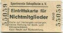 Sportverein Schopfheim e. V. - Eintrittskarte