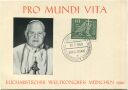 Pro Mundi Vita - Eucharistischer Weltkongress München 1960