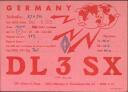 QSL - Funkkarte - DL3SX