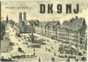 QSL - QTH - Funkkarte - DK9NJ/P - München