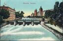 Postkarte - München - Isarquai