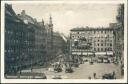 München - Marienplatz während des Glockenspiels - Foto-AK