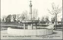 Postkarte - München - Schwabinger Friedhof - Brunnen