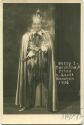 Willy I. Faschings Prinz der Stadt München 1936 - Foto-AK mit Unterschrift