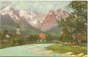 Postkarte - Garmisch - Panorama