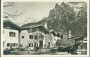 Mittenwald - Strassenpartie - Foto-AK 30er Jahre